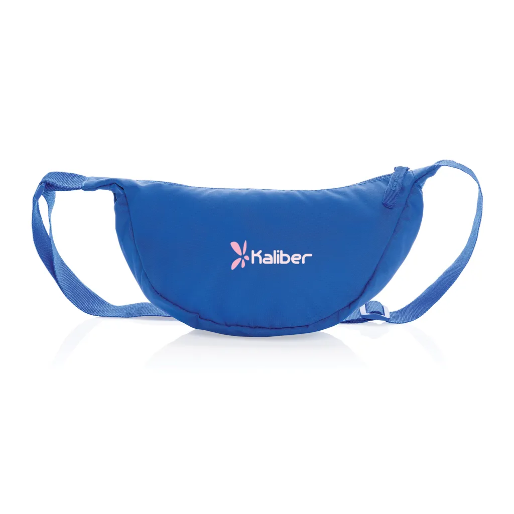 Crescent AWARE™ RPET Half-Moon Sling Tasche, Königsblau – Bild 5