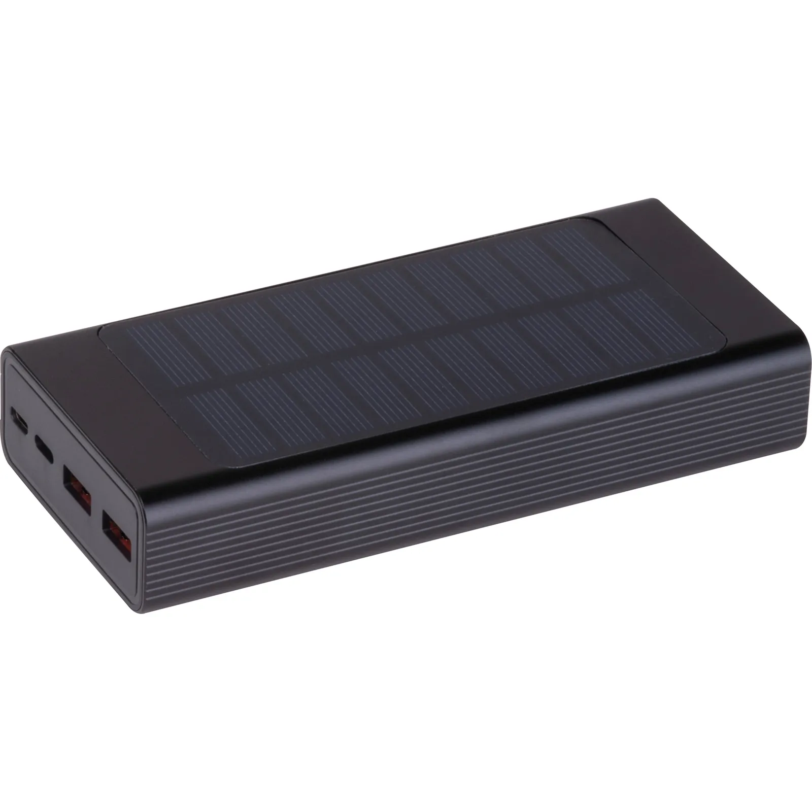 MoLu Solarpowerbank 20.000 mAh Tallahassee, schwarz – Bild 2