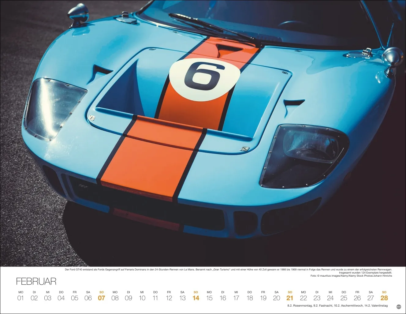 Legendäre Autos Posterkalender 2027 – Bild 3