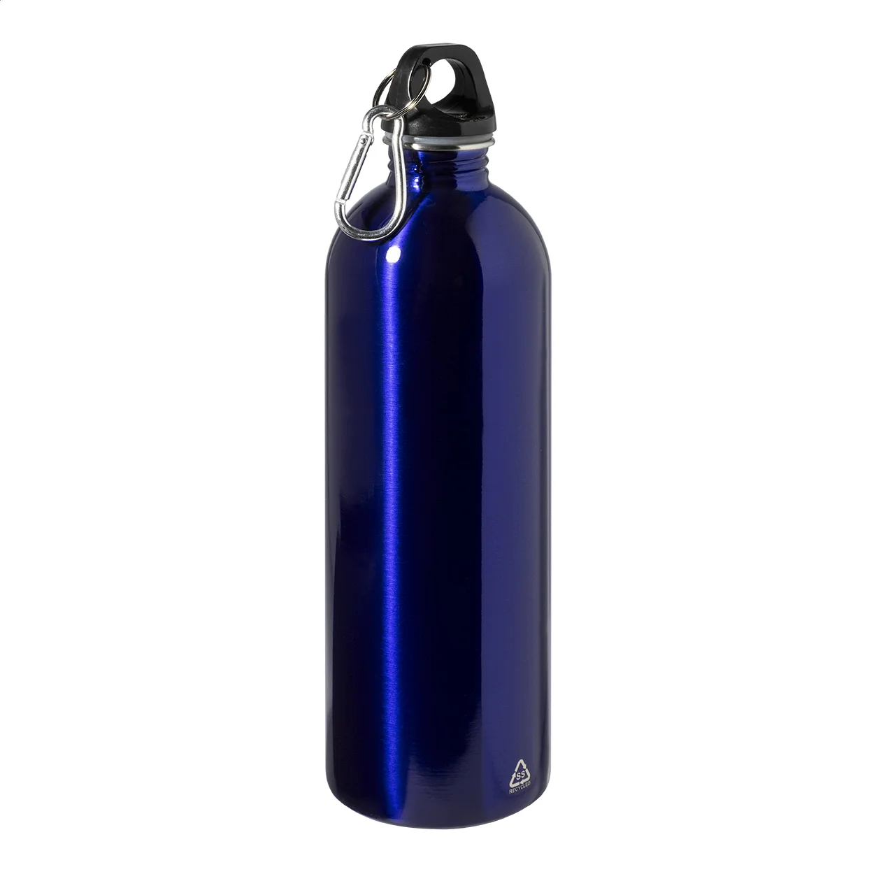 Flasche Ressuto XL aus recyceltem Edelstahl, blau – Bild 4