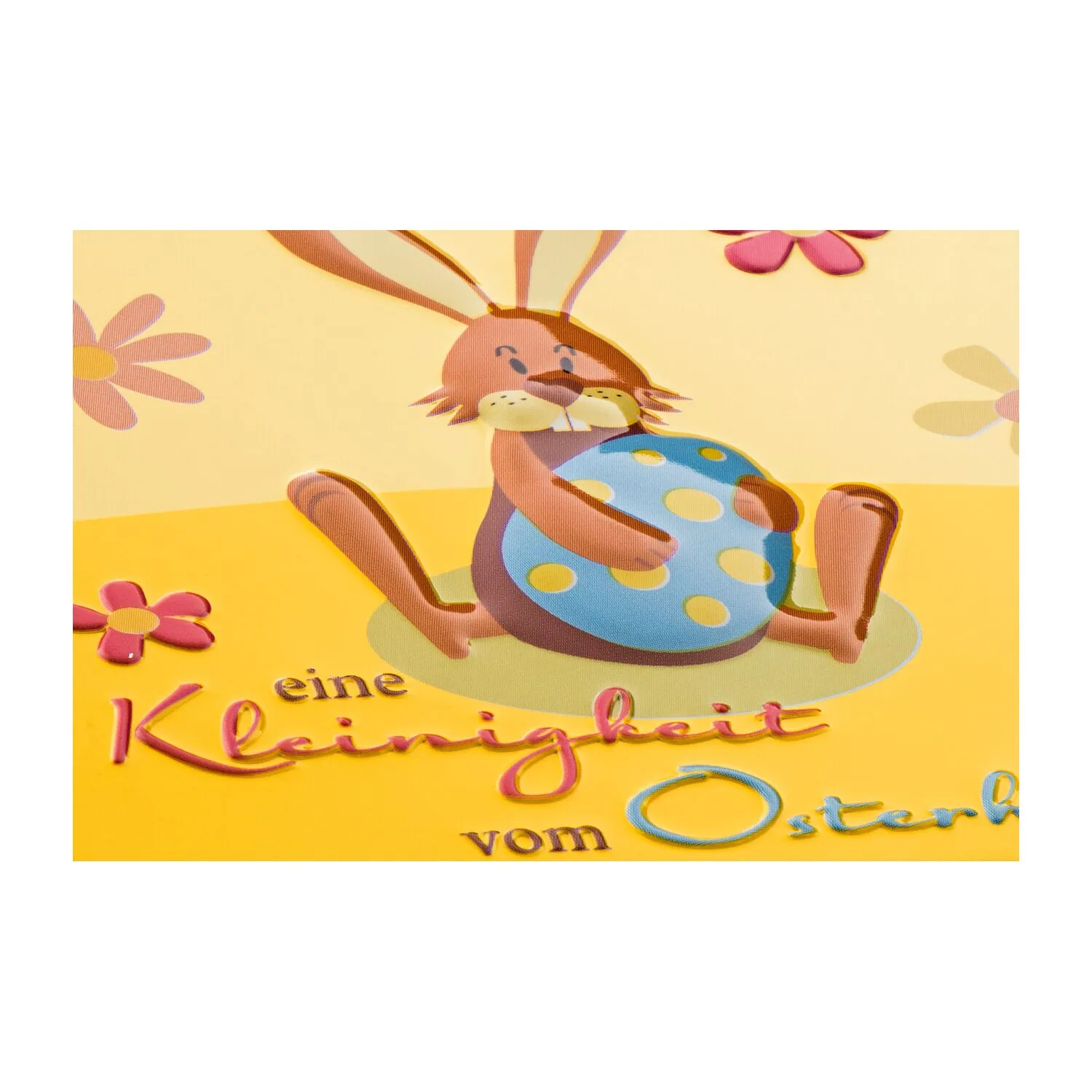 Geschenkartikel / Präsentartikel: Kleinigkeit vom Osterhasen - Pralinen 50 g, gelb – Bild 3
