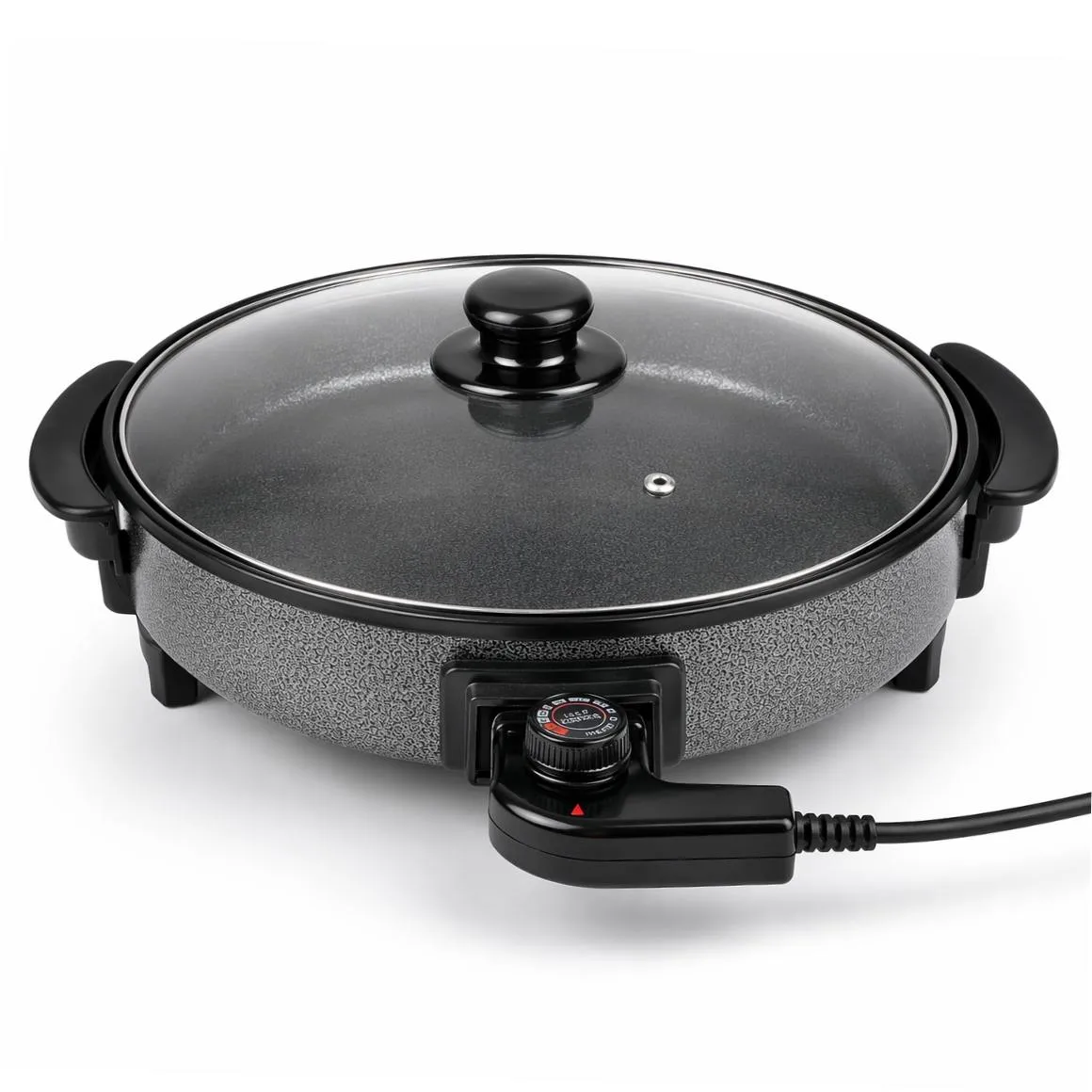 ALPINA Partypfanne 1500W Ø40cm, Schwarz – Bild 4