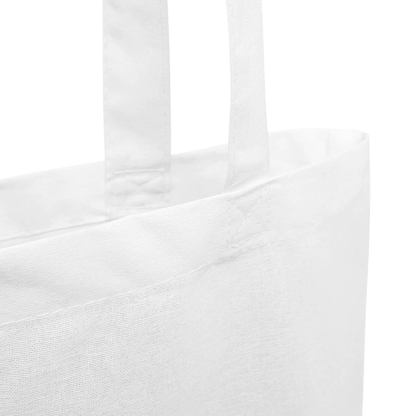BIG PURE - Baumwolltasche, weiß – Bild 3