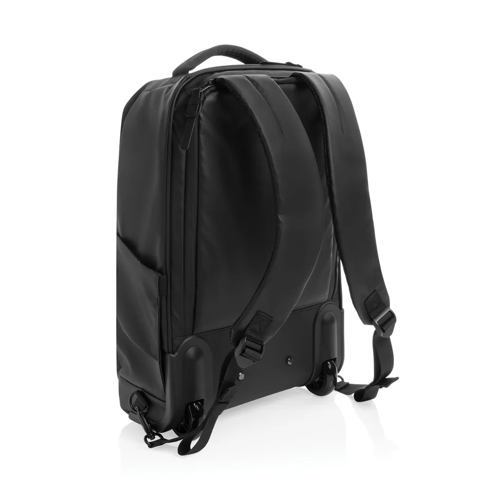 Swiss Peak OSLO RCS Rucksack mit Rollen, schwarz – Bild 6