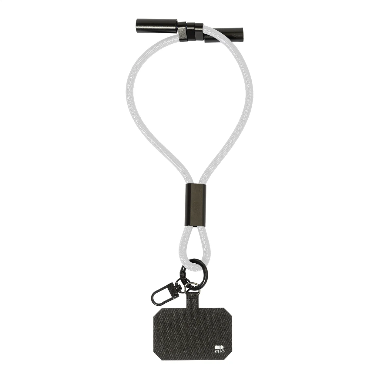 60W Handgelenkband mit Lade- und Datenkabel aus RPET CuffCharge