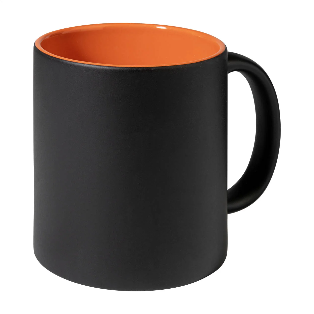 Tasse Bavary, orange, schwarz – Bild 3