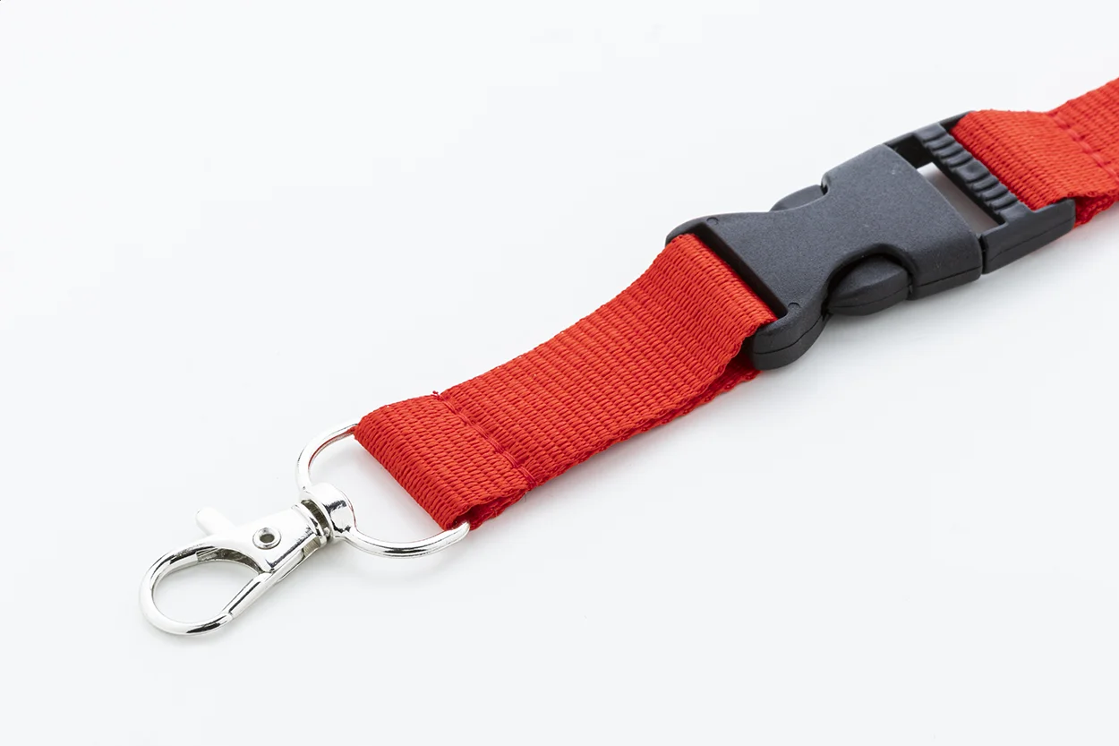 Lanyard Revent Plus aus RPET, rot – Bild 3