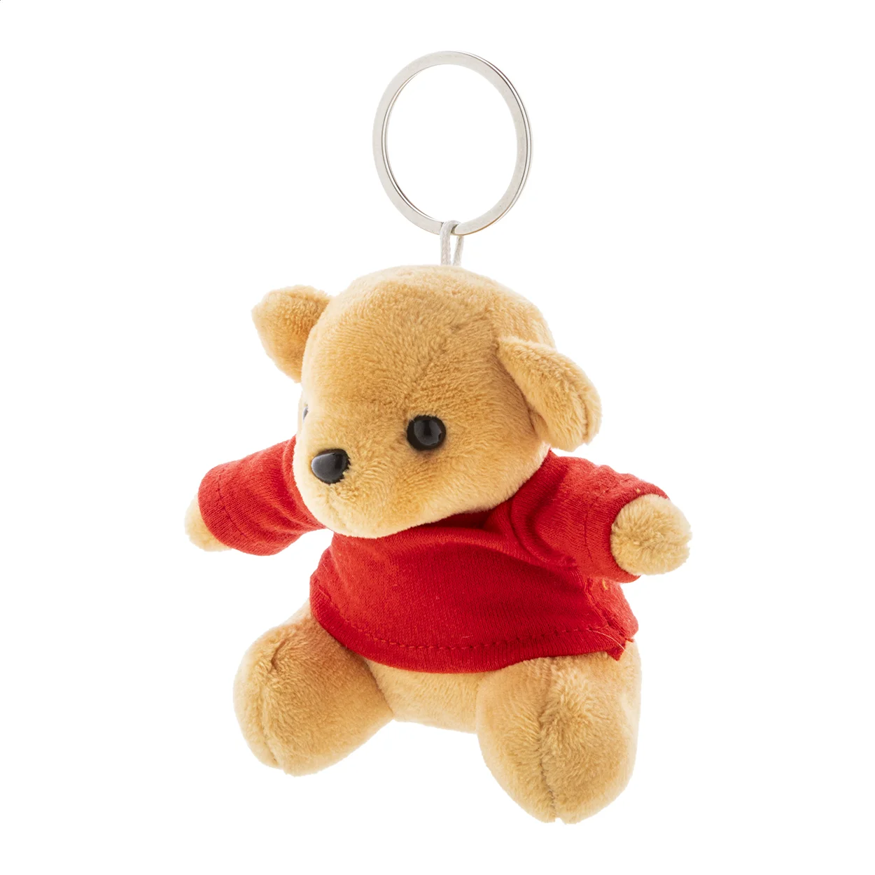 Plüsch-Teddybär-Schlüsselanhänger TeddyFob, rot – Bild 2