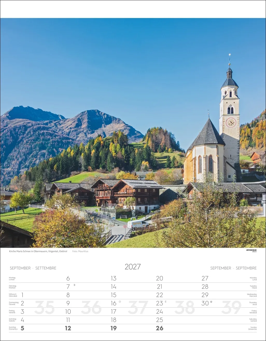 Tirol Wandkalender 2027 – Bild 10
