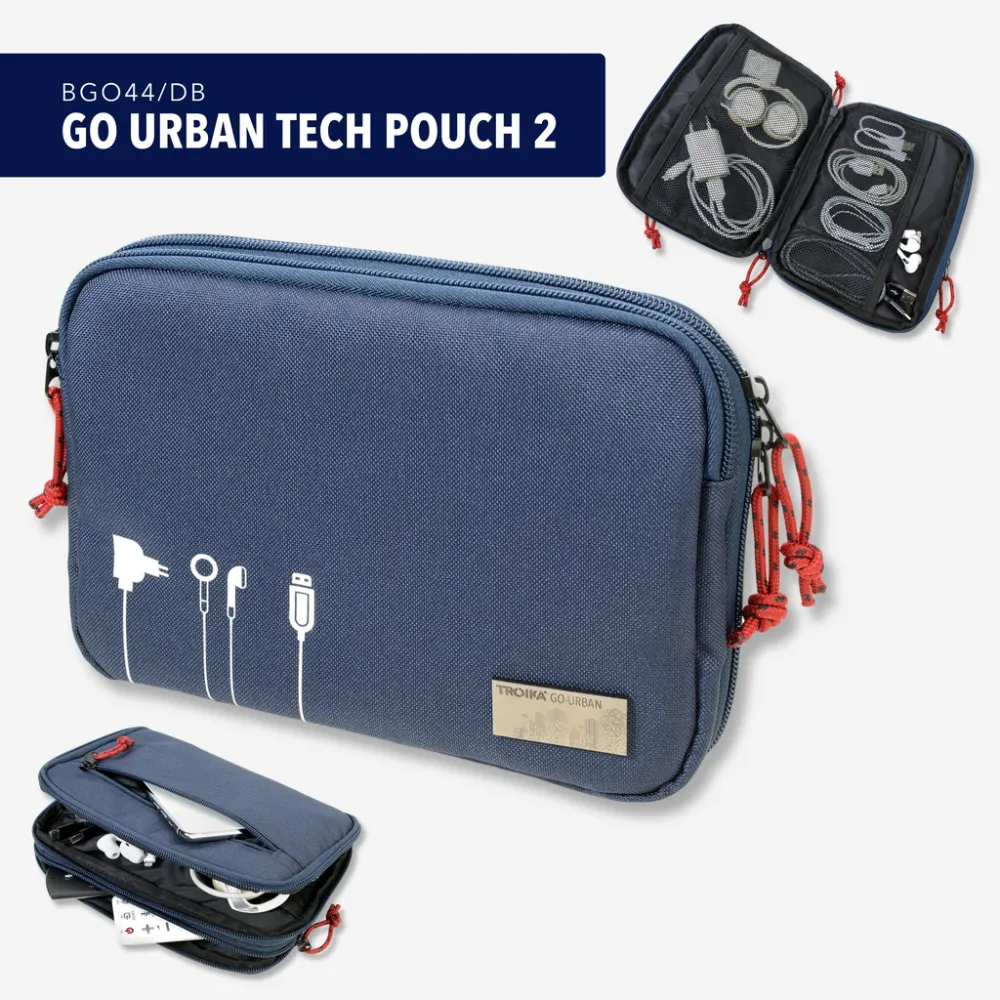 Kabeltasche GO URBAN TECH POUCH 2, blau – Bild 4