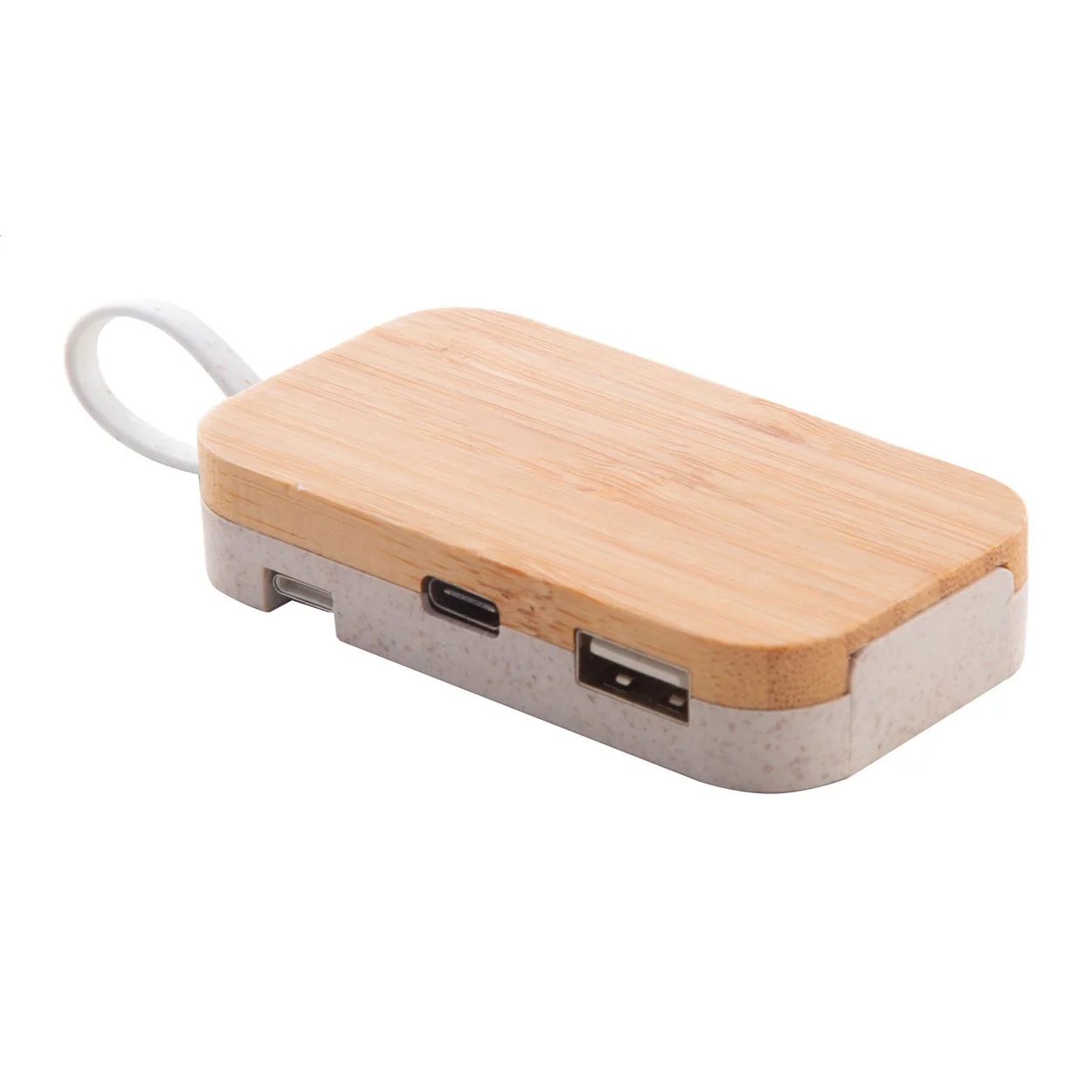 USB Hub Holbaru, natur – Bild 2