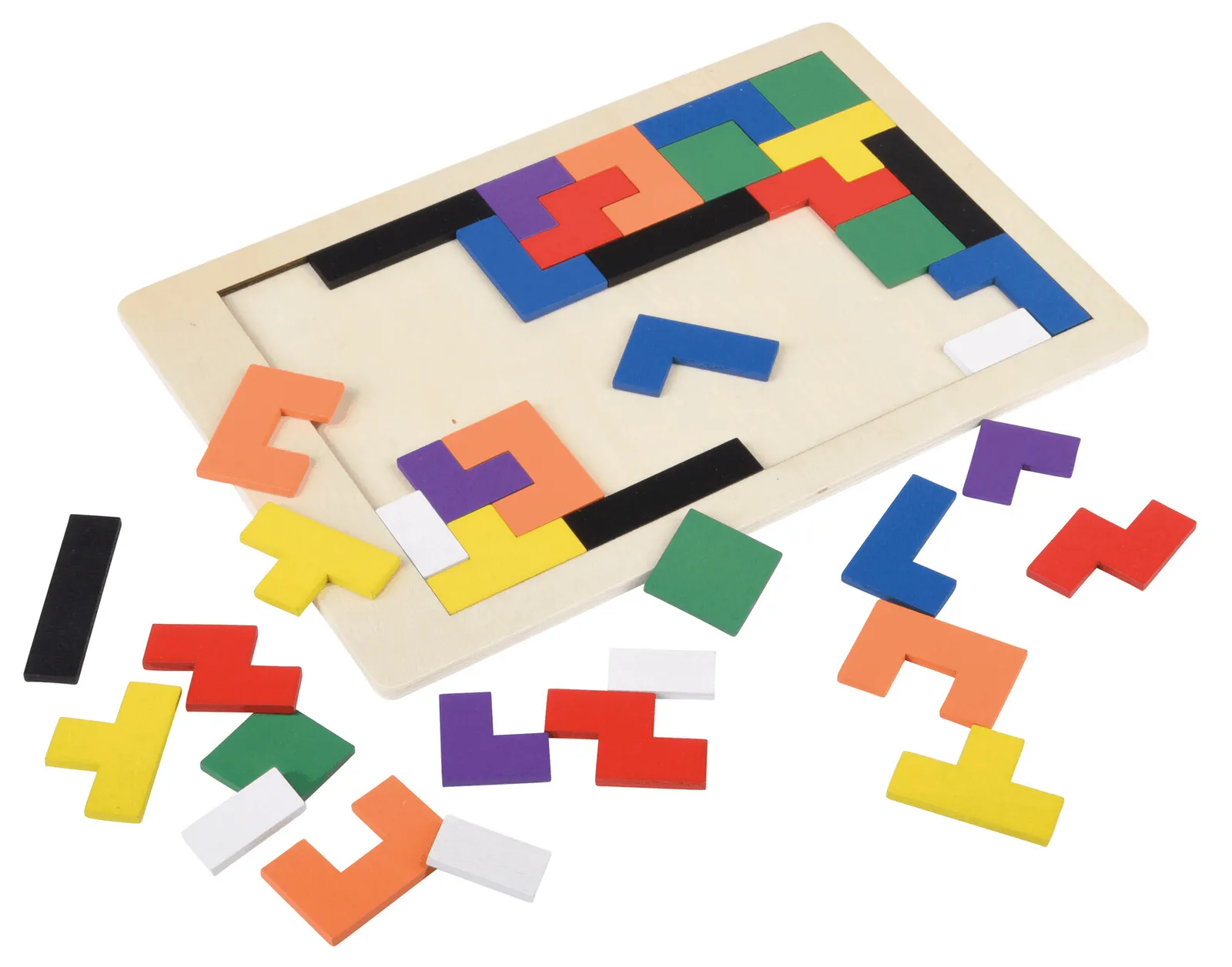 BRAIN TWISTER - Holz-Puzzle bunt, bunt – Bild 5
