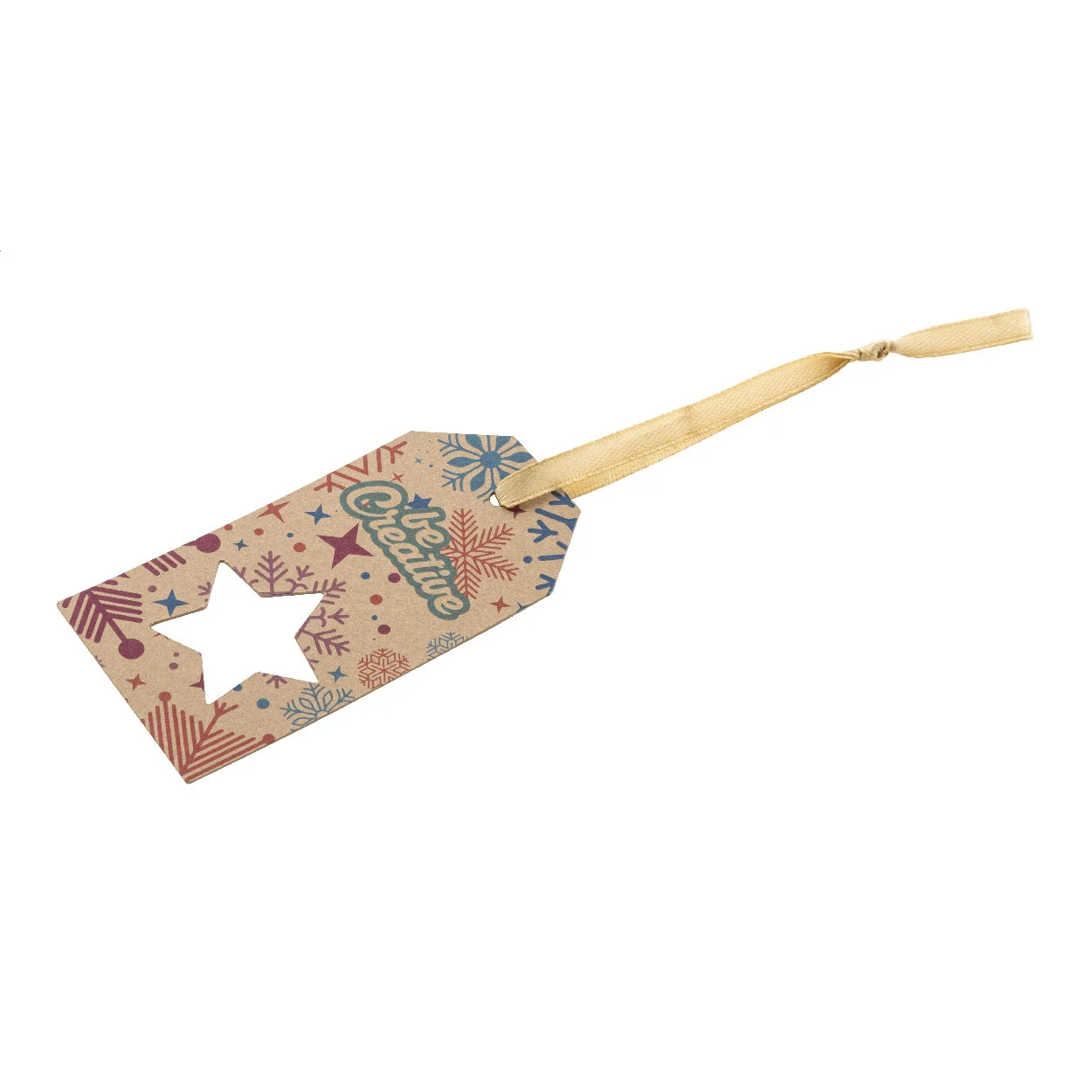 Geschenkanhänger PrinTag Plus Eco, Stern, weiß – Bild 3
