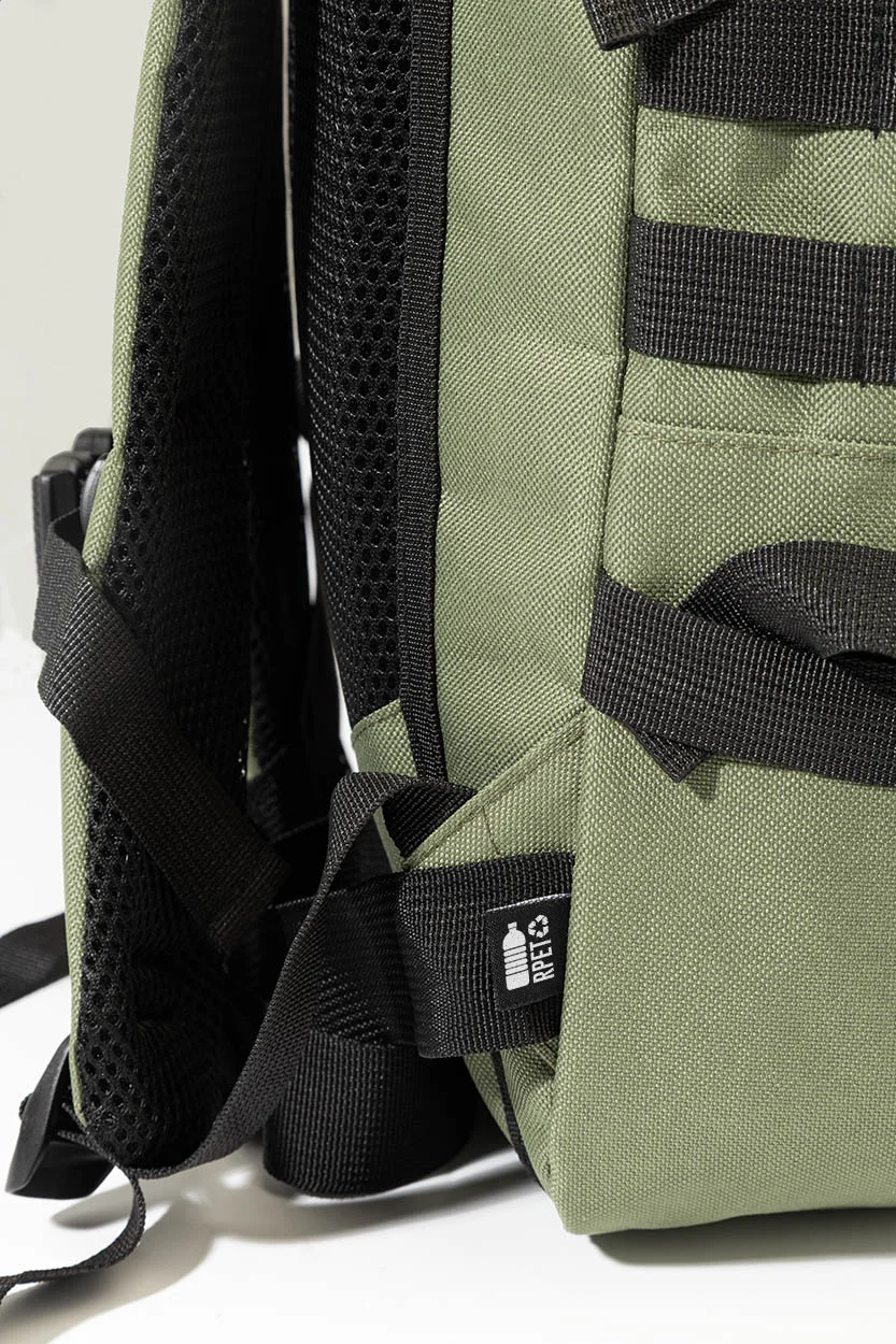 Outdoor-Rucksack Tactbak aus RPET, grün – Bild 7