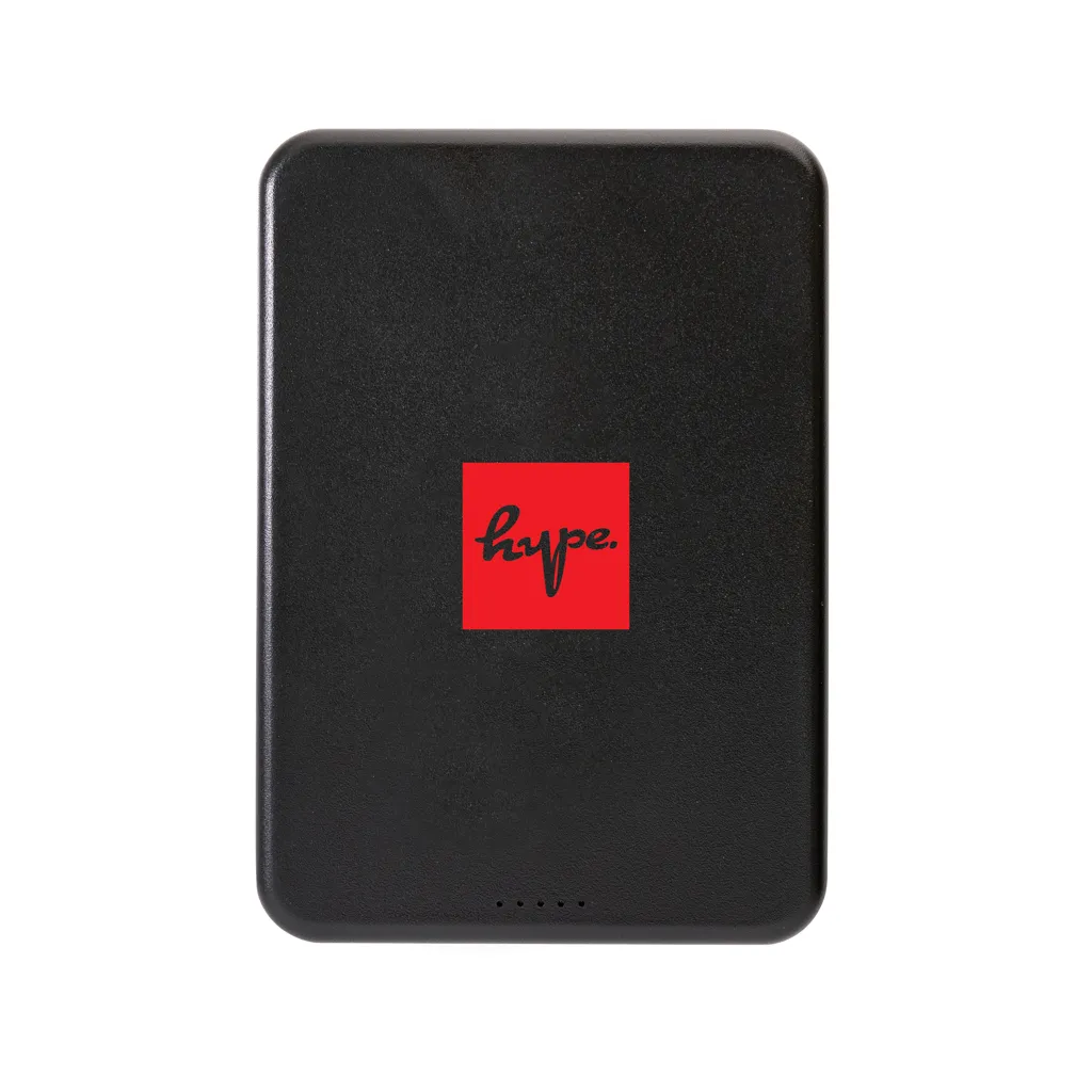 Magnetix 5.000mAh magnetische Powerbank aus RCS recycel. ABS, schwarz – Bild 6