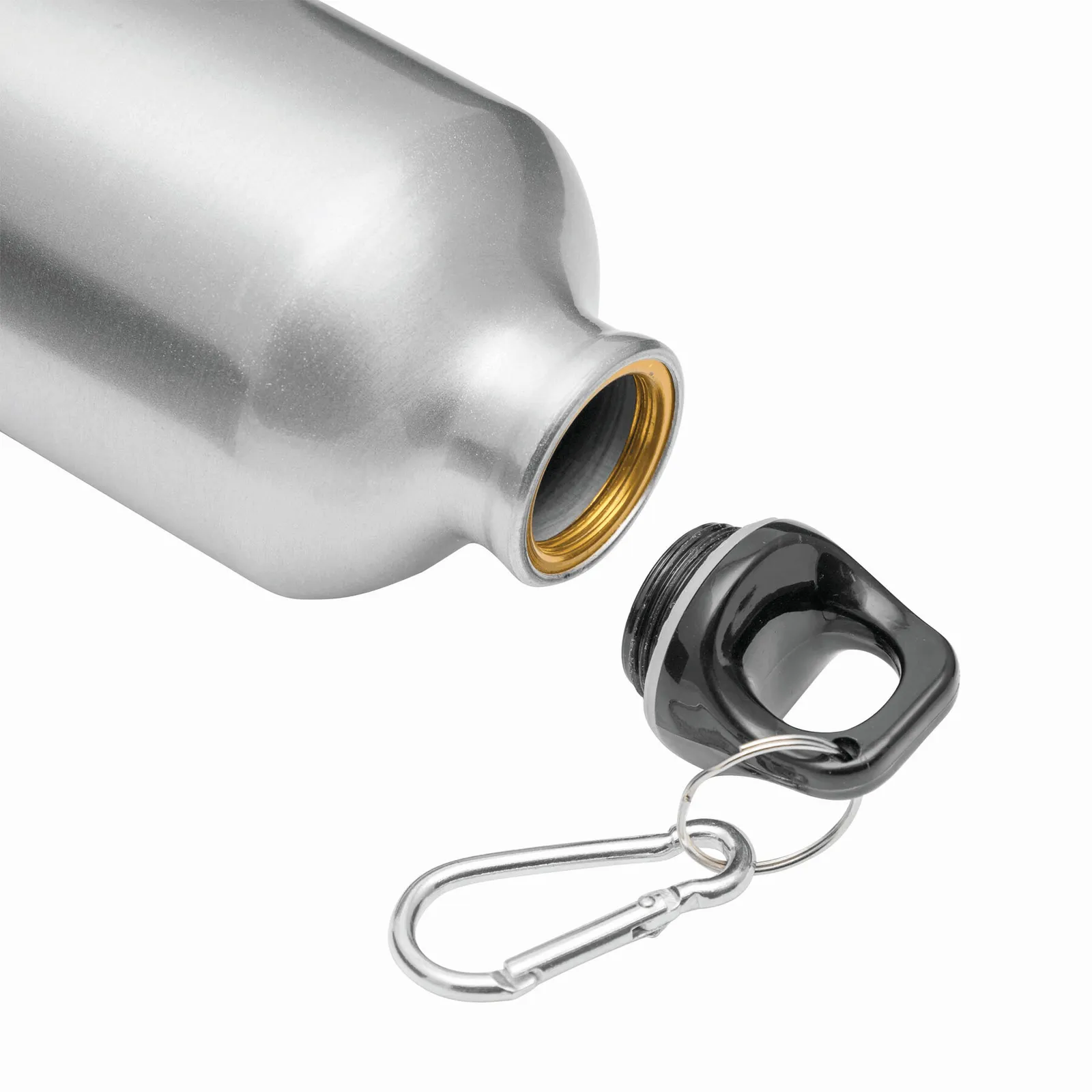 TRANSIT - Aluminium-Trinkflasche, silber – Bild 4
