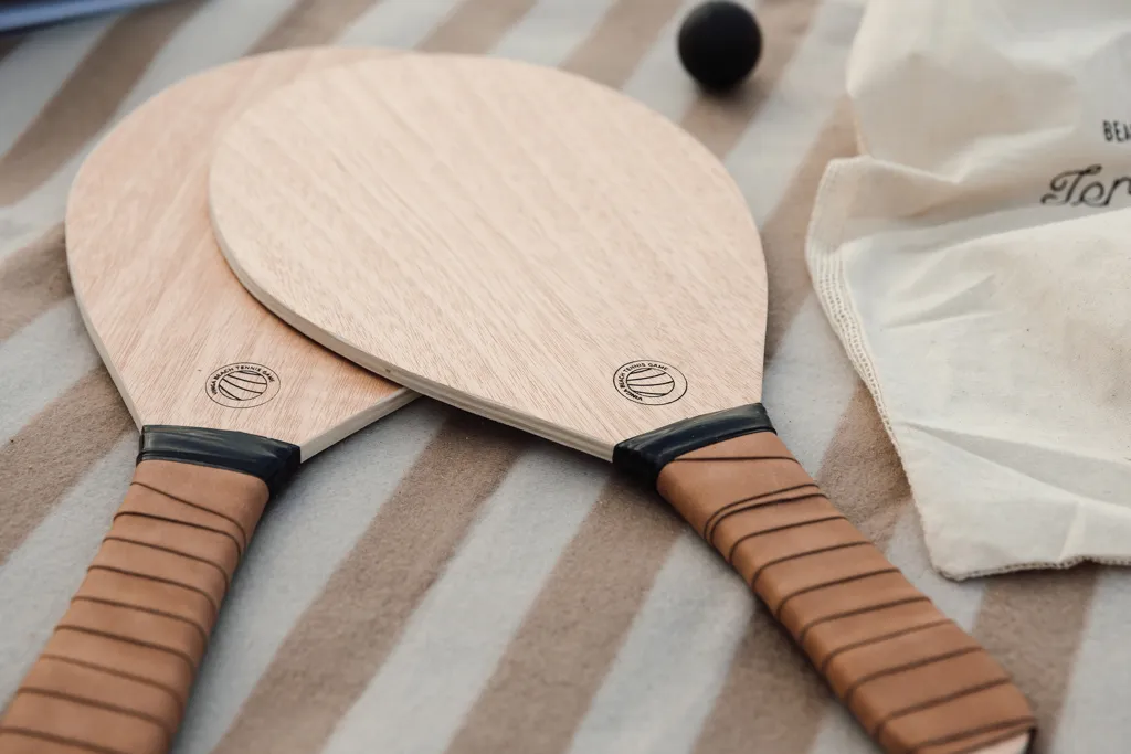 Vinga Colos Beach-Tennis-Spiel, braun – Bild 6