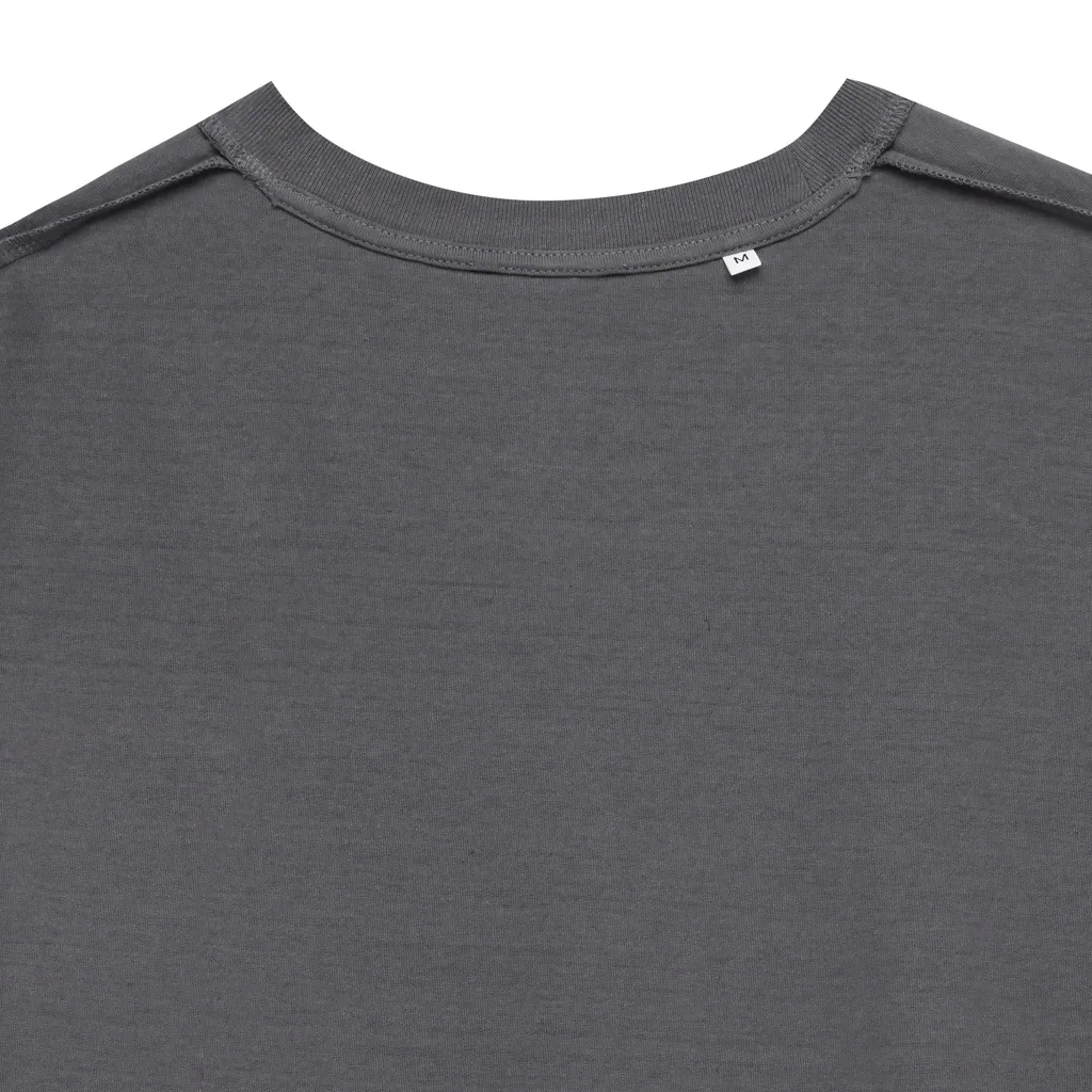 IQONIQ Bryce T-Shirt aus recycelter Baumwolle, anthrazit – Bild 3