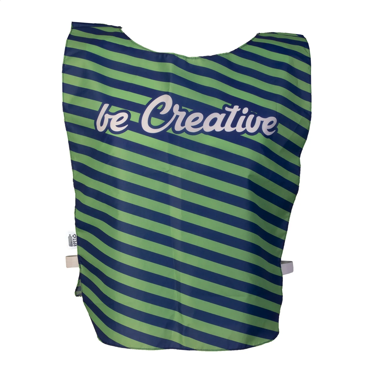 Individuelle RPET Sportweste CreaTeam, weiß – Bild 4