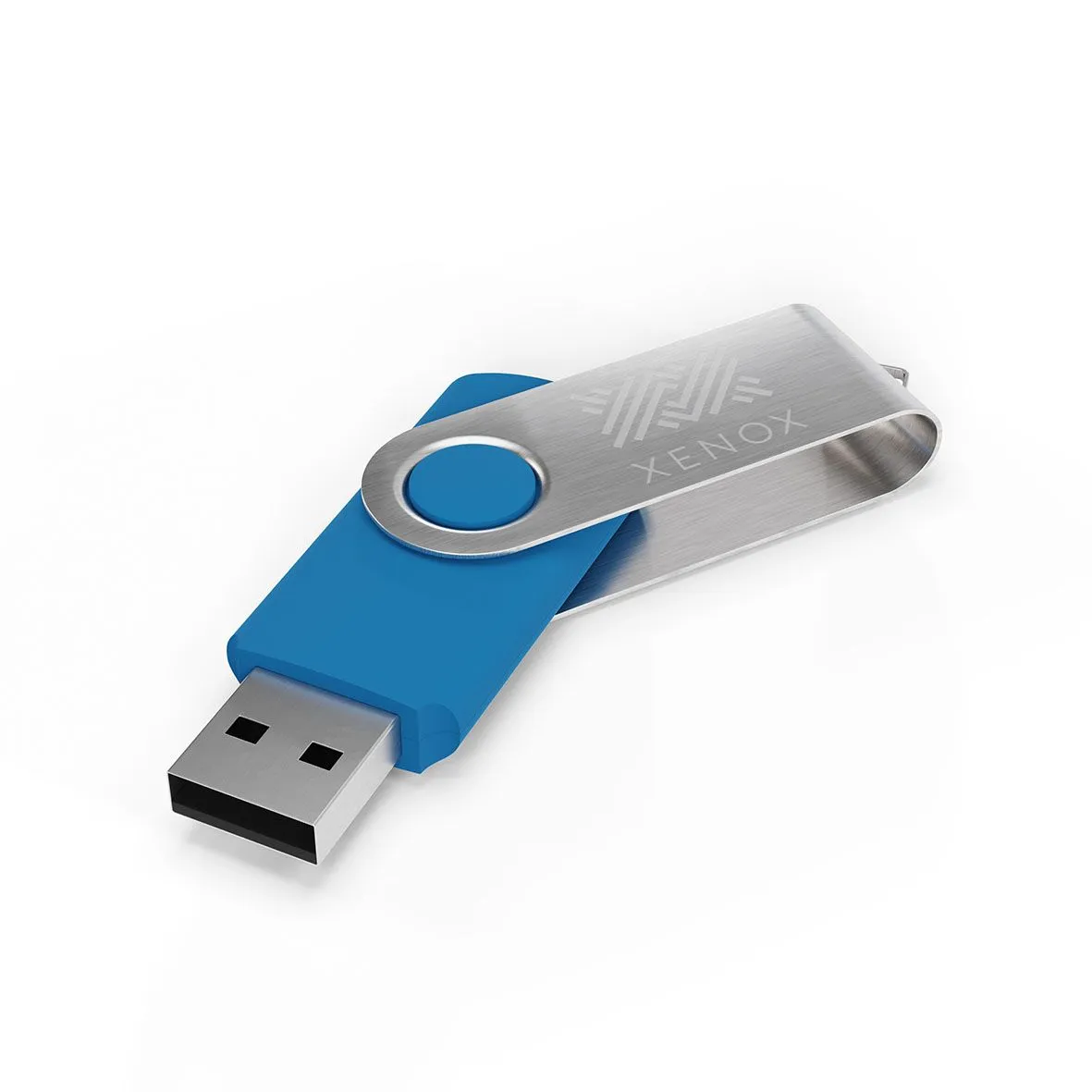 USB-Stick Twister, Hellblau – Bild 4