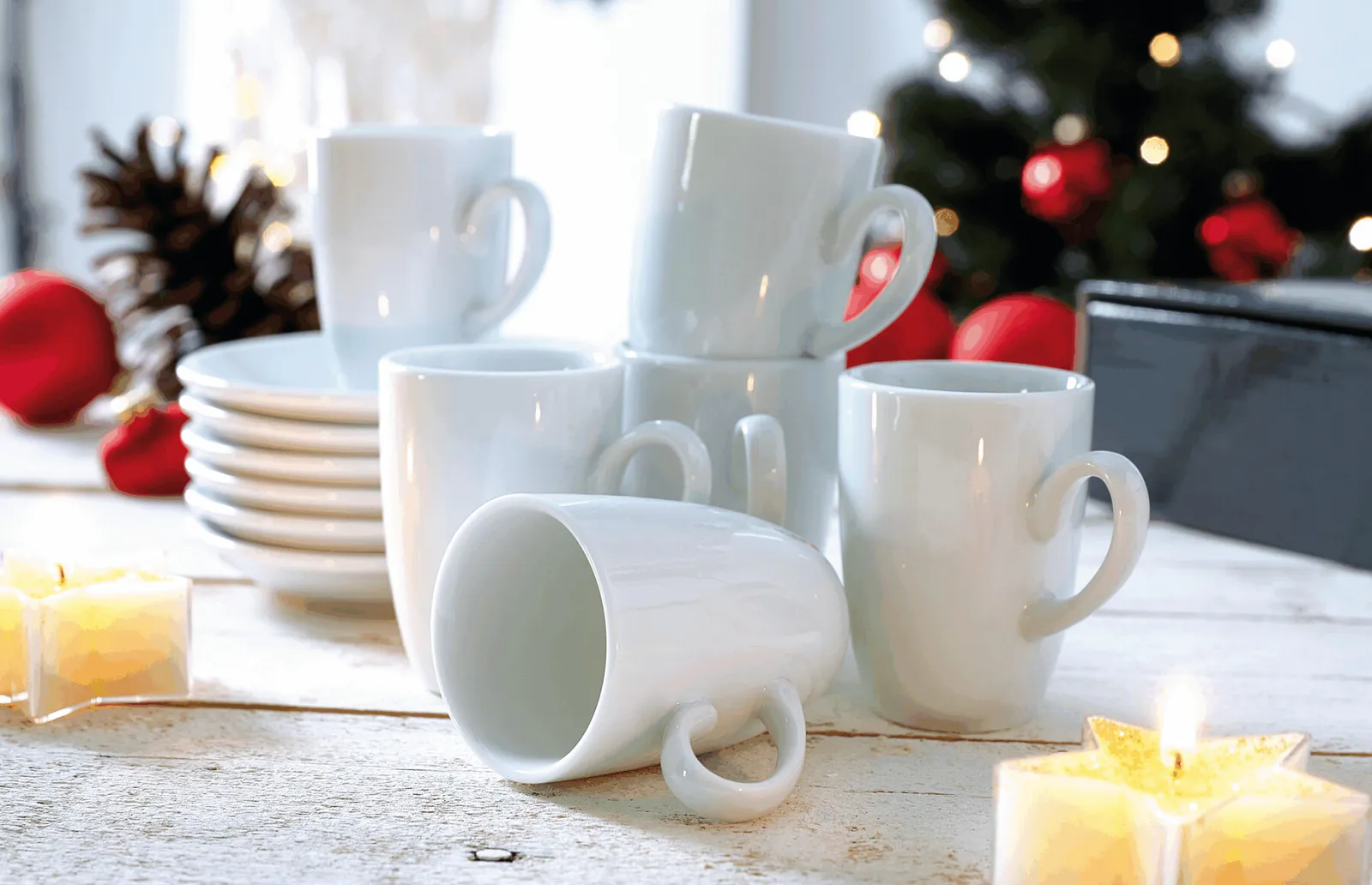 BUONGUSTO - Espresso-Tassen-Set weiß, weiß – Bild 7