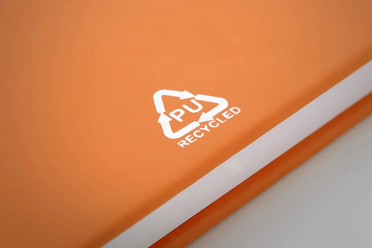 RPU Notizbuch Repuk Line A5, orange – Bild 4
