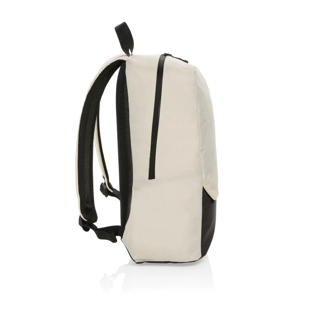 Kazu AWARE™ 15,6" RPET Laptop-Rucksack, off white – Bild 4