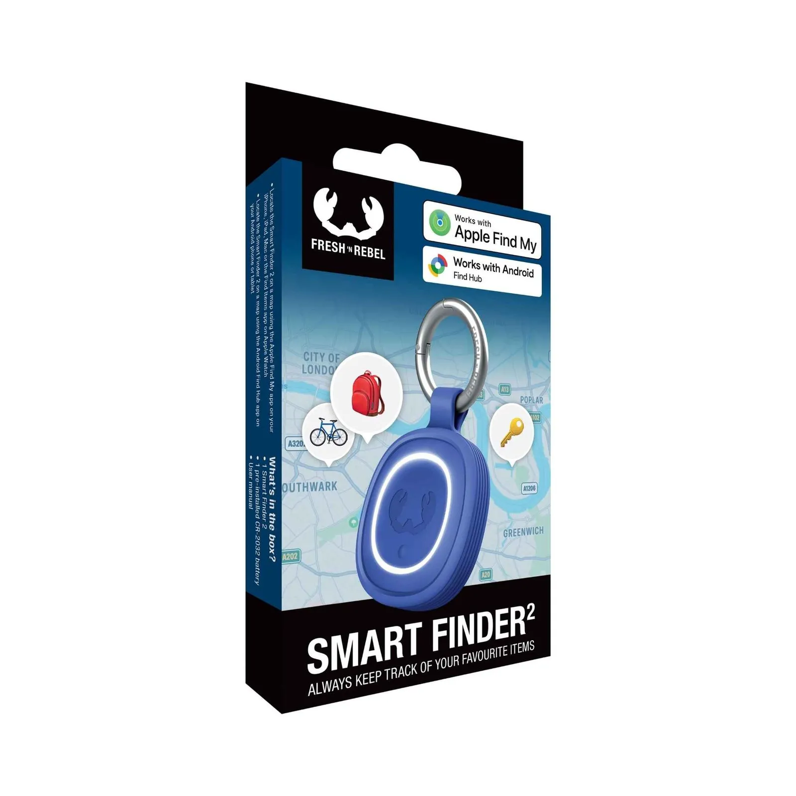 Fresh 'n Rebel Smart Finder 2, Reinblau – Bild 2