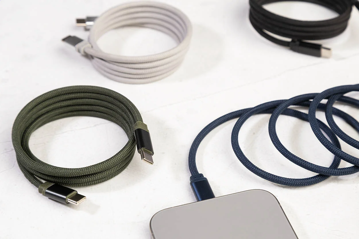 Magnetisches 60W USB-C-Kabel Magsle, dunkelgrün – Bild 5