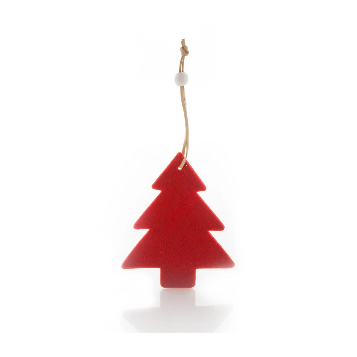 Weihnachtsfiguren - Schneeflocke Yamra, rot – Bild 2