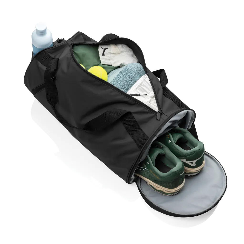 Aware™ RPET True Sporttasche, schwarz – Bild 6