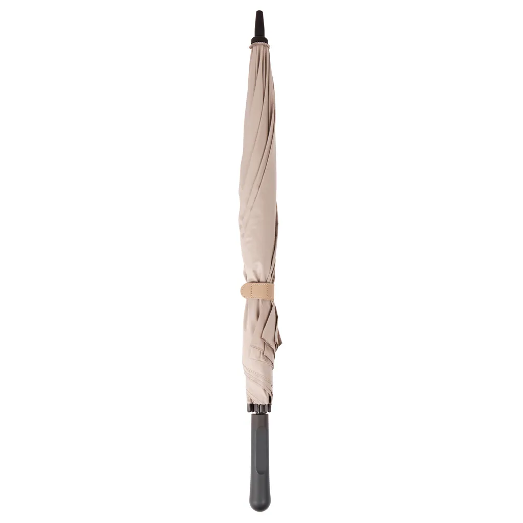 VINGA Baltimore AWARE™ RPET 23“ Regenschirm, greige – Bild 3
