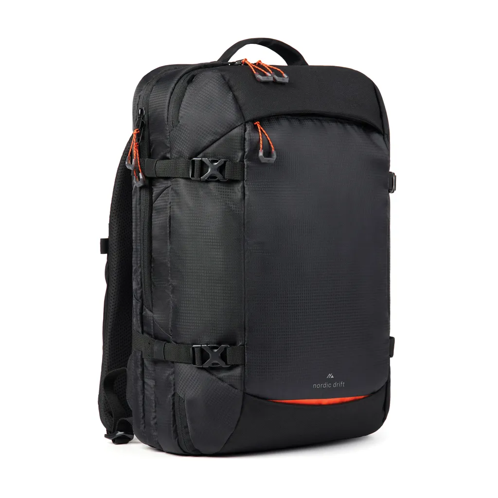 Nordic Drift RCS Traveling Rucksack 25L, schwarz – Bild 7