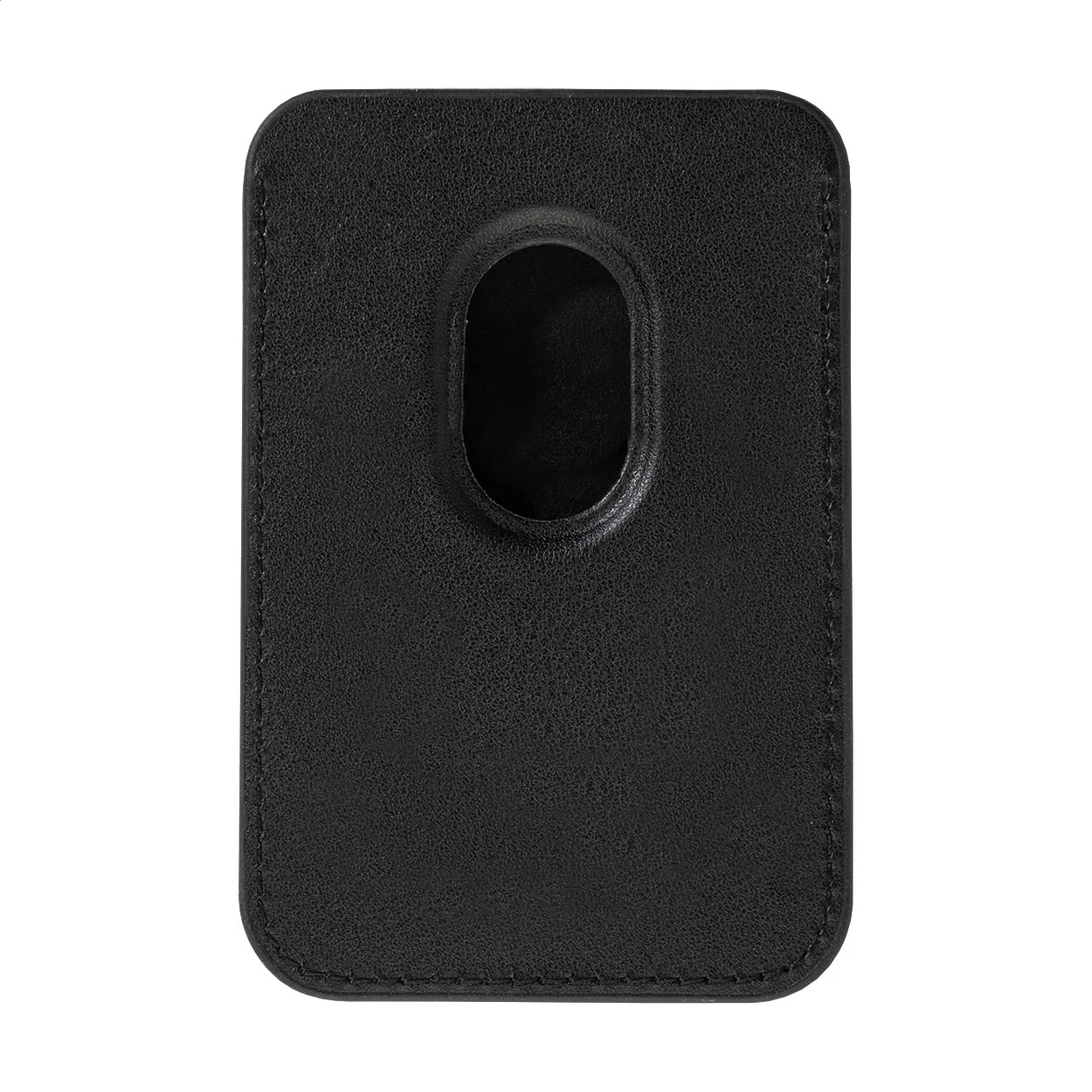 Magnetisches Kreditkartenetui aus RPU Snaplet, schwarz – Bild 4