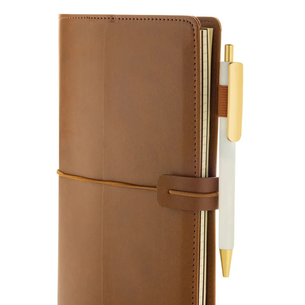 Daily Notes Binder 3-in-1 PU-Notizbuch zum Nachfüllen, braun – Bild 7