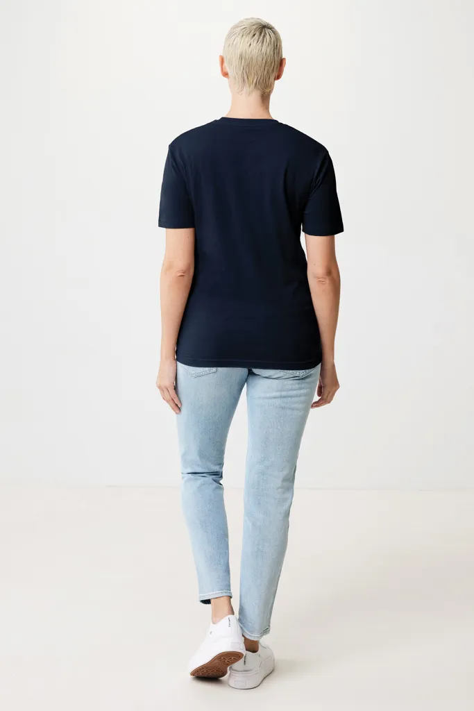 IQONIQ Bryce T-Shirt aus recycelter Baumwolle, navy blau – Bild 5