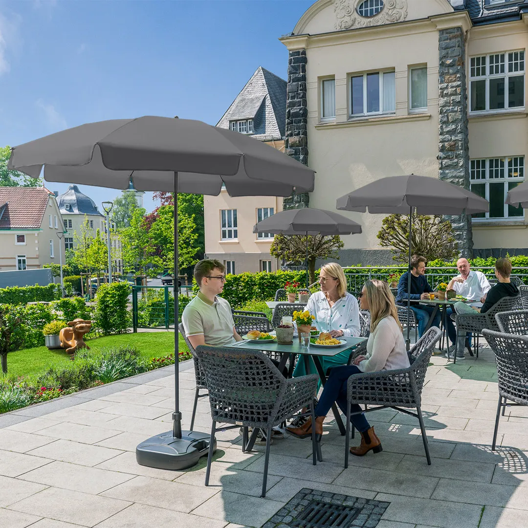 Sonnenschirm M, grau – Bild 3