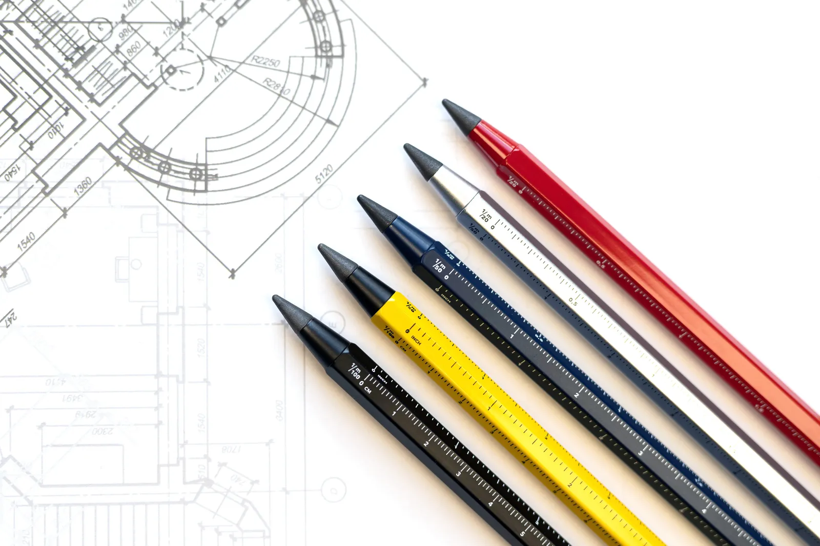 Multitasking-Bleistift CONSTRUCTION ENDLESS silberfarben, silberfarben – Bild 4