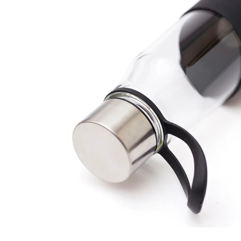 VINGA Lean Glasflasche, schwarz – Bild 2