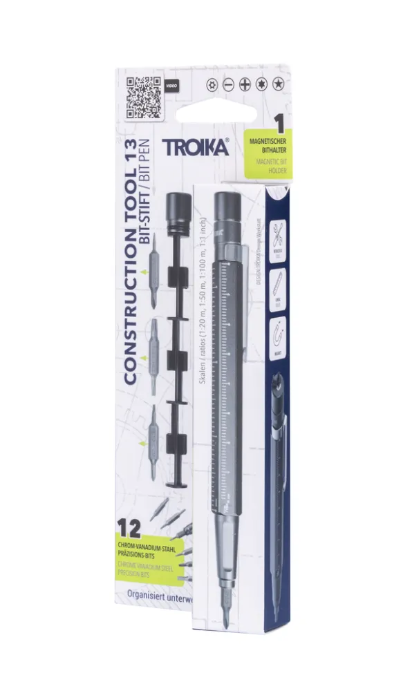 Bit-Stift CONSTRUCTION TOOL 13, titanfarben – Bild 8
