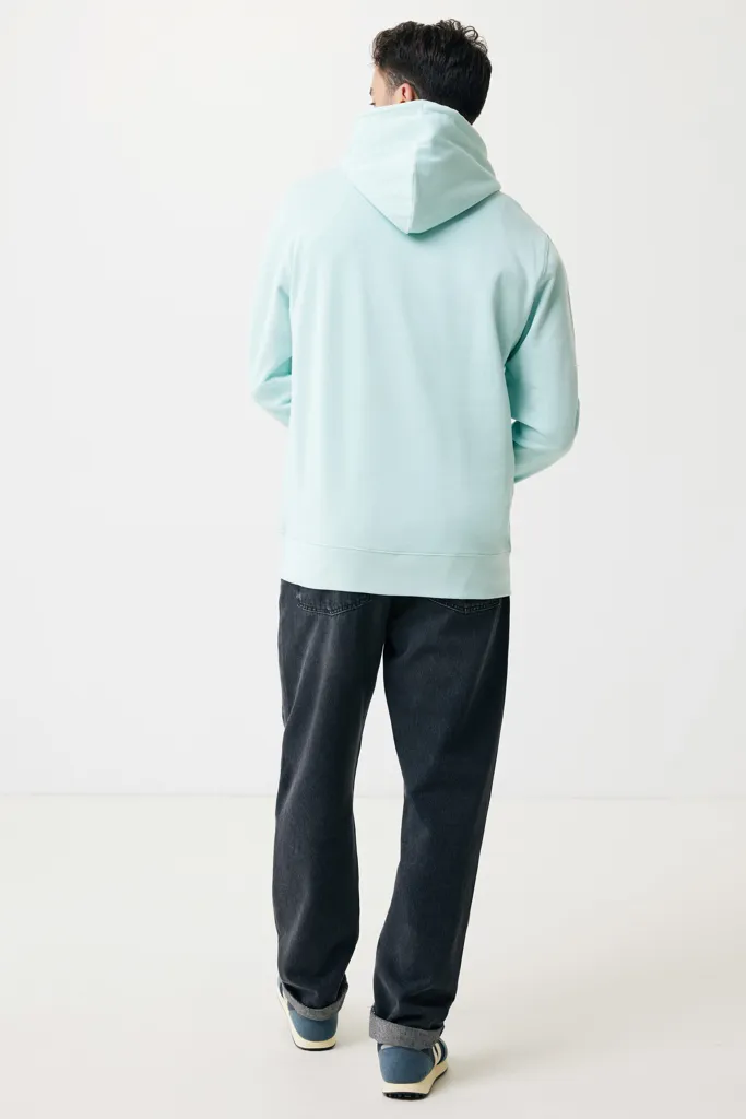 IQONIQ Rila Lightweight Hoodie aus recycelter Baumwolle, crushed mint – Bild 7