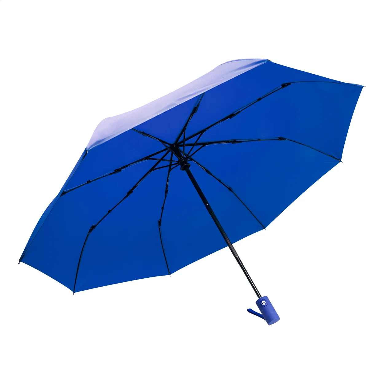 RPET Taschenschirm Floccus, blau – Bild 2