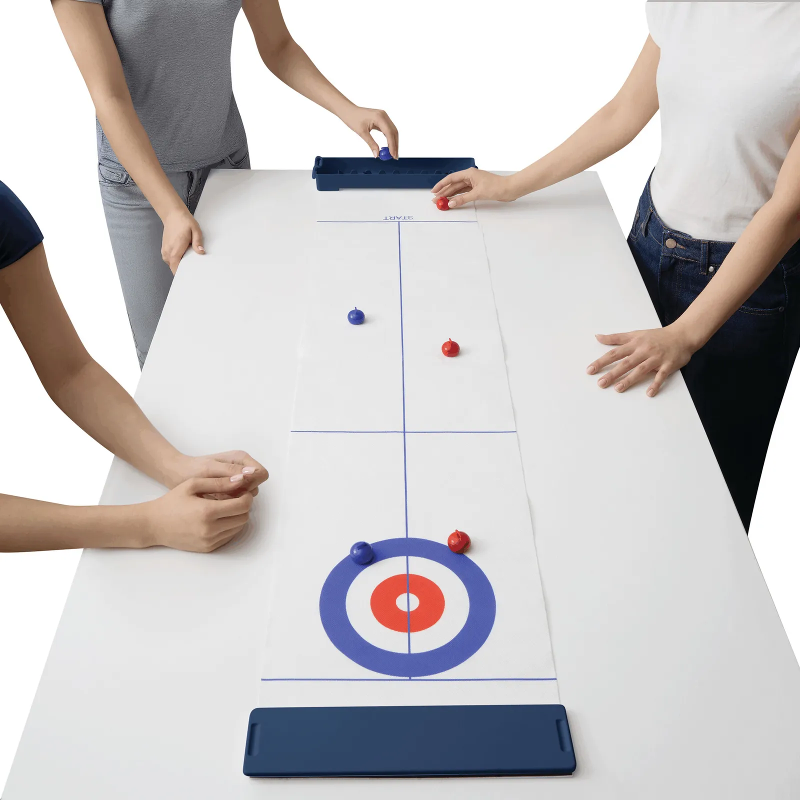 CURLING TIME - Tischspiel blau, blau – Bild 7