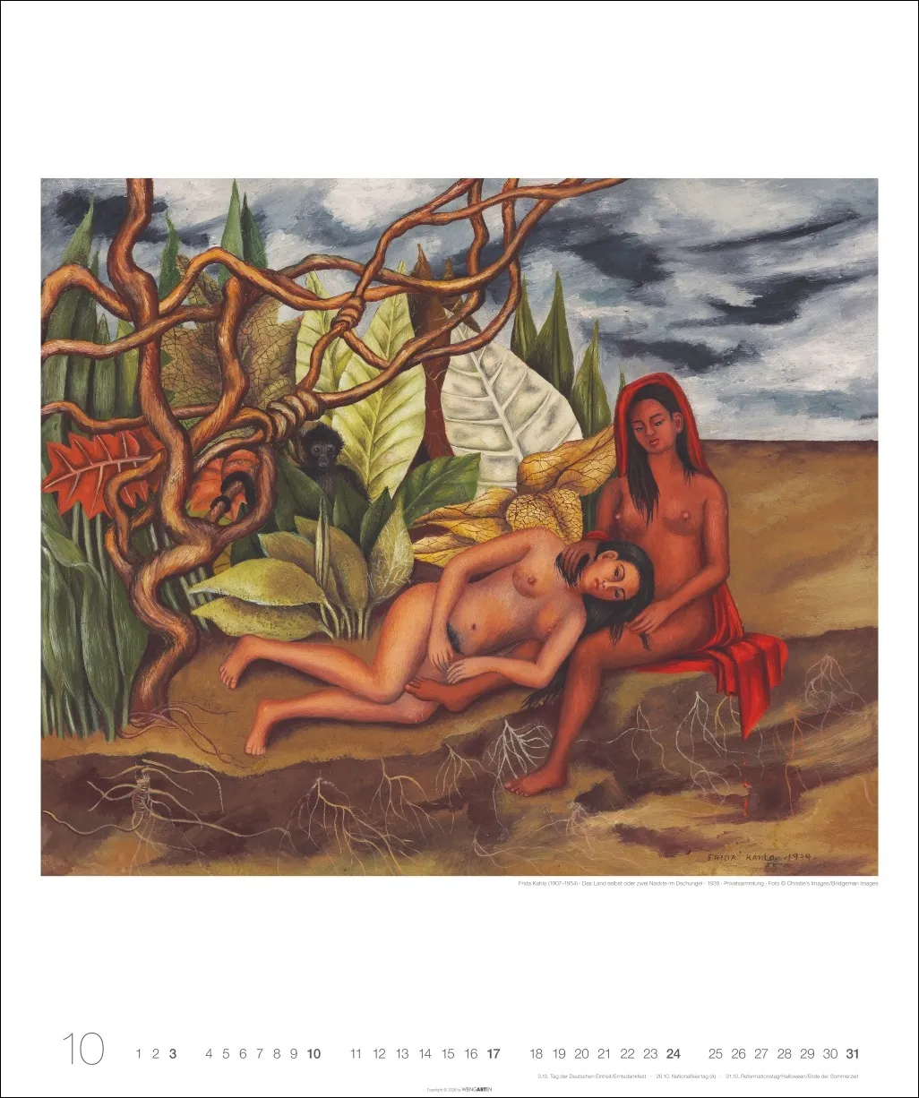 Frida Kahlo Edition Wandkalender 2027 – Bild 11
