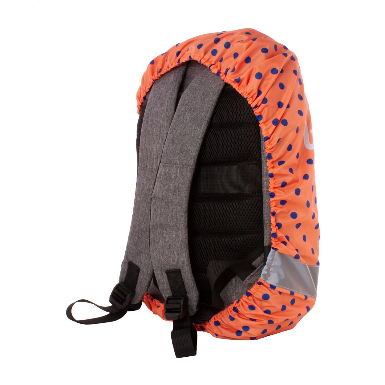 Individuelle CreaBack Reflect, reflektierende Rucksackhülle, weiß – Bild 7