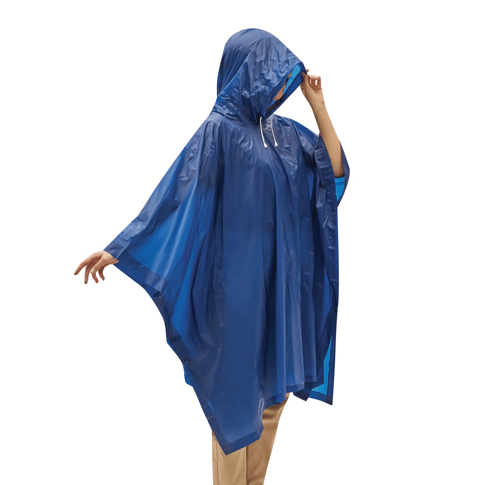 KEEP DRY - Fahrradponcho blau, blau – Bild 5