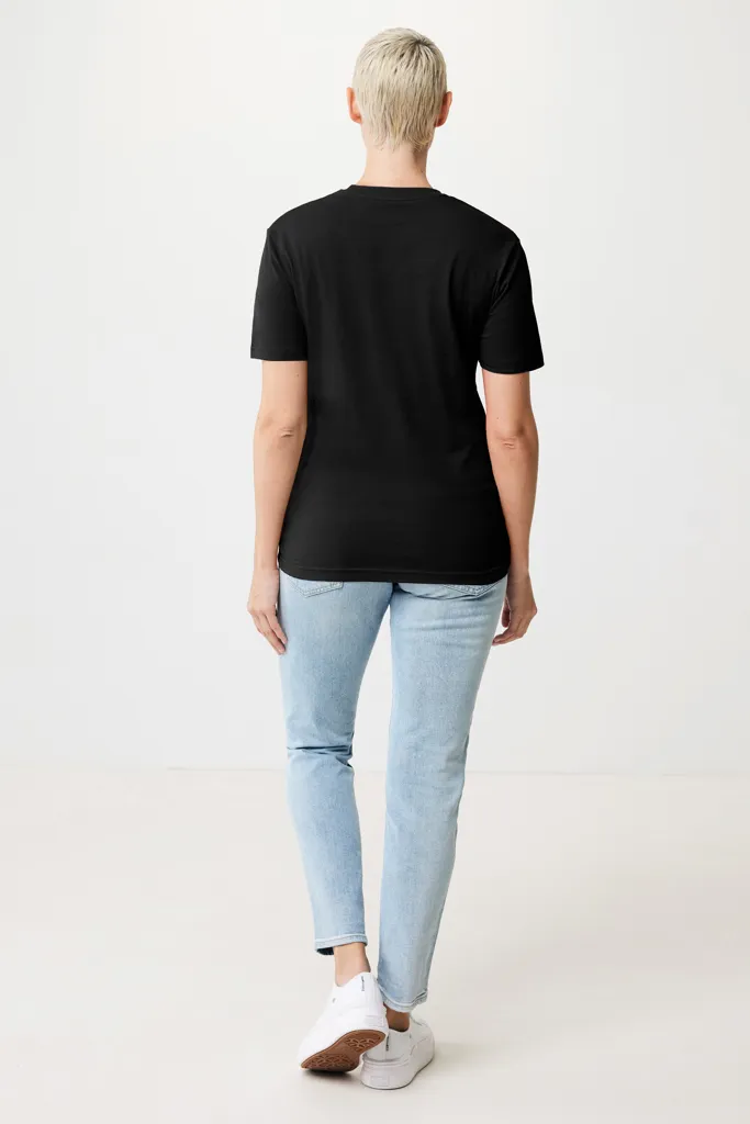 IQONIQ Bryce T-Shirt aus recycelter Baumwolle, schwarz – Bild 8