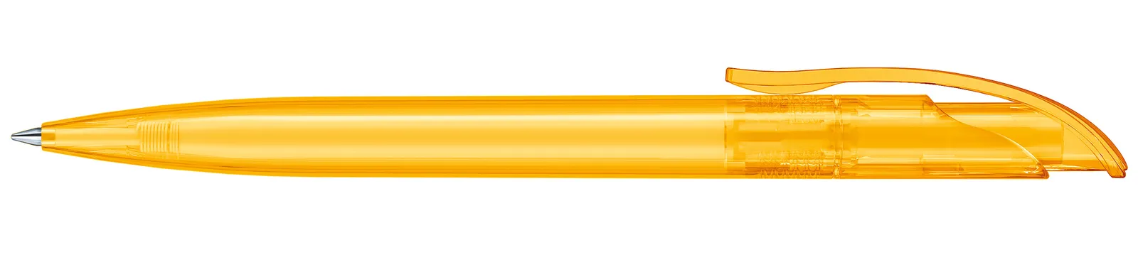 Challenger Clear Druckkugelschreiber, Gelb 7408 – Bild 4