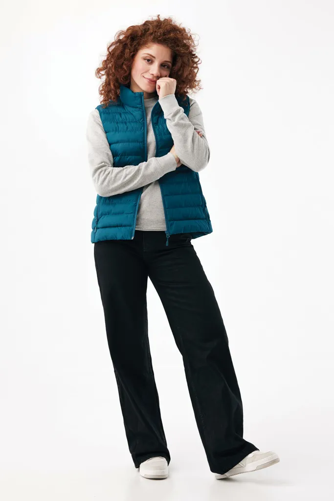 IQONIQ Meru Damen Bodywarmer aus recyceltem Polyester, dark teal – Bild 5