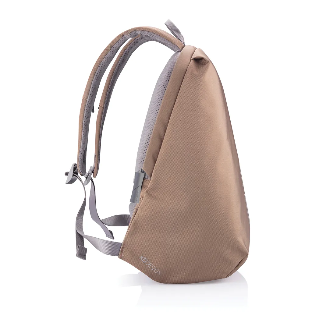 Bobby Soft, Anti-Diebstahl-Rucksack, khaki – Bild 4
